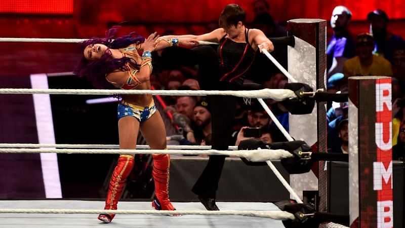 Didn't she look great in the Royal Rumble?
